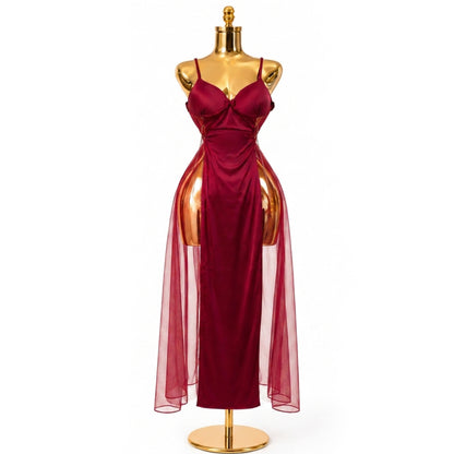 Aria Chiffon Gown