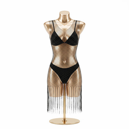 Crystal Mesh Chemise