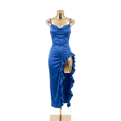Sirena Ruffled Gown