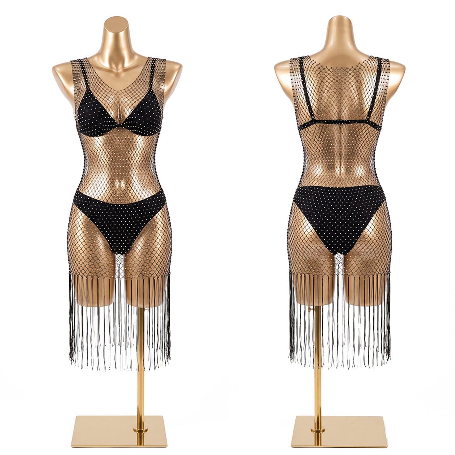 Crystal Mesh Chemise