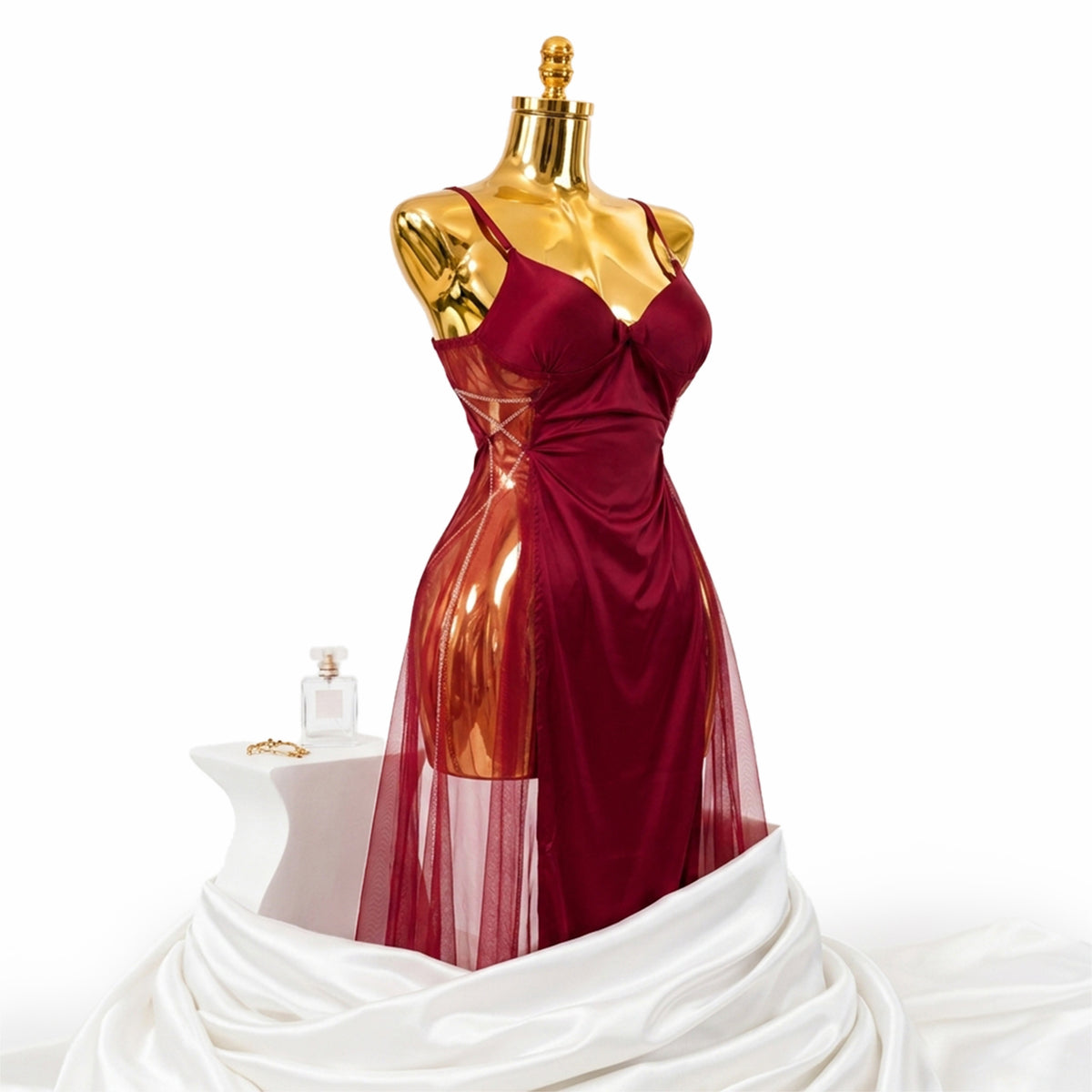 Aria Chiffon Gown