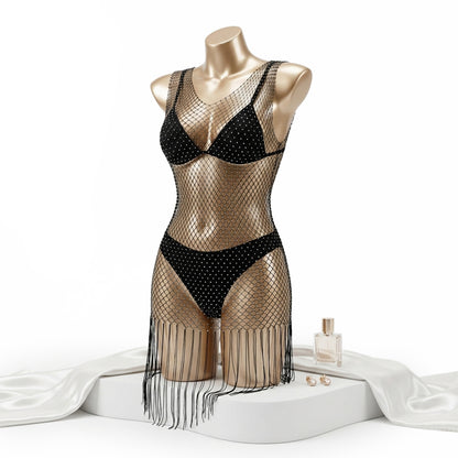 Crystal Mesh Chemise