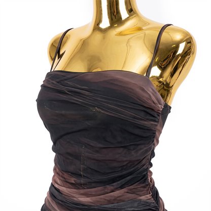 Aura Ruched Gown